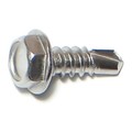 Midwest Fastener Self-Drilling Screw, #8 x 1/2 in, Zinc Plated Stainless Steel Hex Head Hex Drive, 100 PK 09842